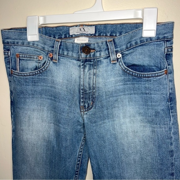 A/X Armani Exchange Women’s Medium Wash Bootcut Jeans Size 8S - Picture 3 of 12